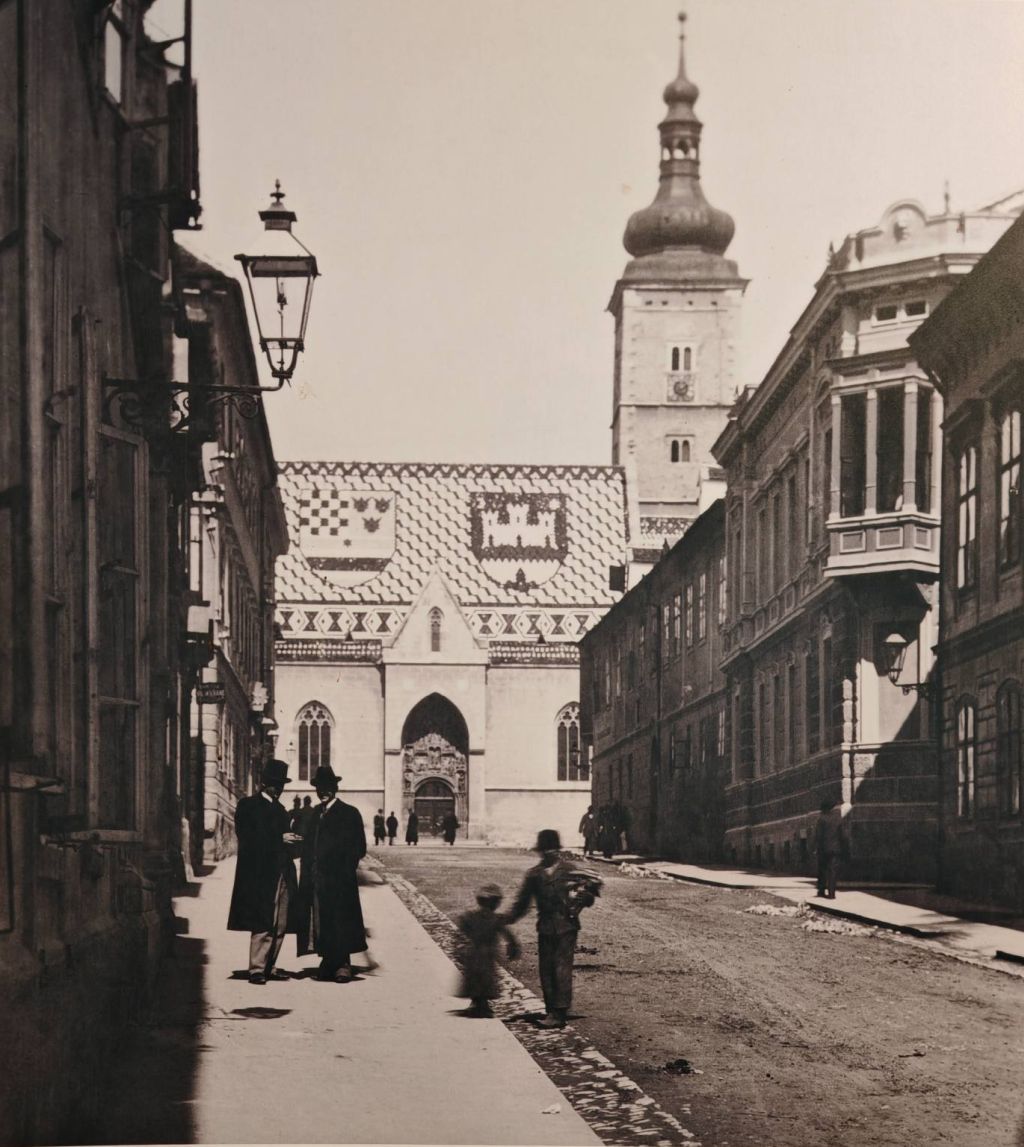 Crkva sv. Marka, Ćirilometodska ulica oko 1930. godine